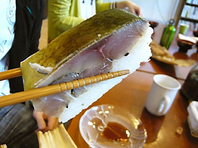 そして炙り鯖寿司!